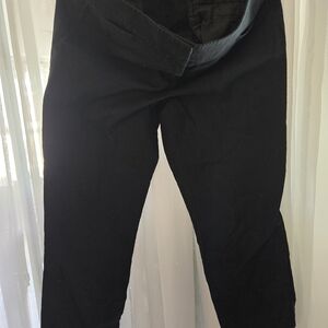 LOFT Black Womens Chinos - Straight Leg